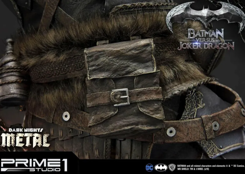 Dark Nights: Metal - Batman Versus Joker Dragon 1/3 Scale Statue