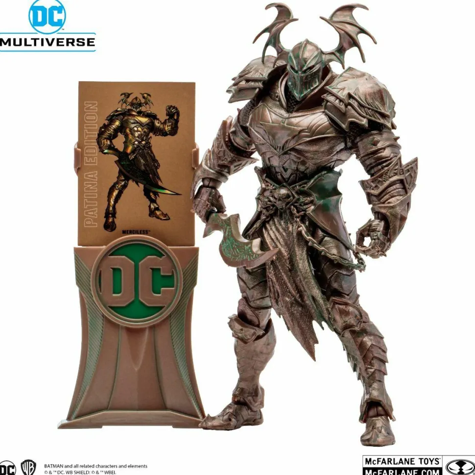 Dark Nights: Metal - Merciless Earth-12 (Patina Edition) DC Multiverse Gold Label 7" Scale Action Figure