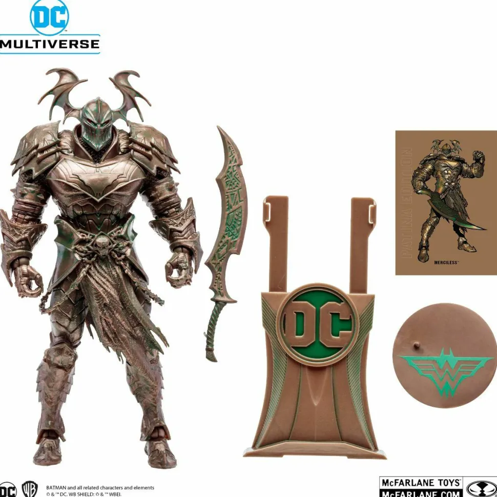 Dark Nights: Metal - Merciless Earth-12 (Patina Edition) DC Multiverse Gold Label 7" Scale Action Figure