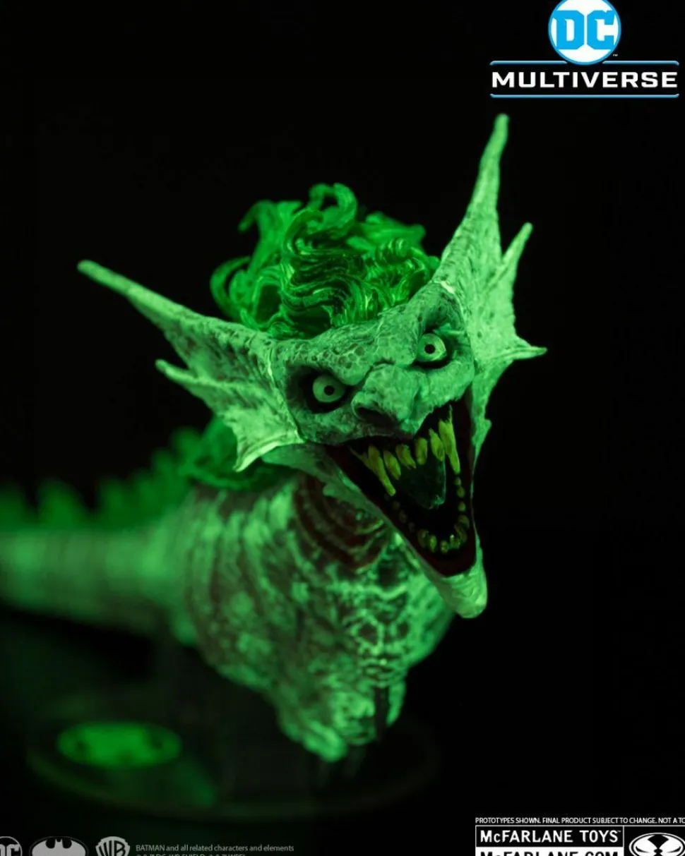 Dark Nights: Metal - The Joker Dragon Glow-in-the-Dark Edition DC Multiverse Gold Label 7" Scale Action Figure
