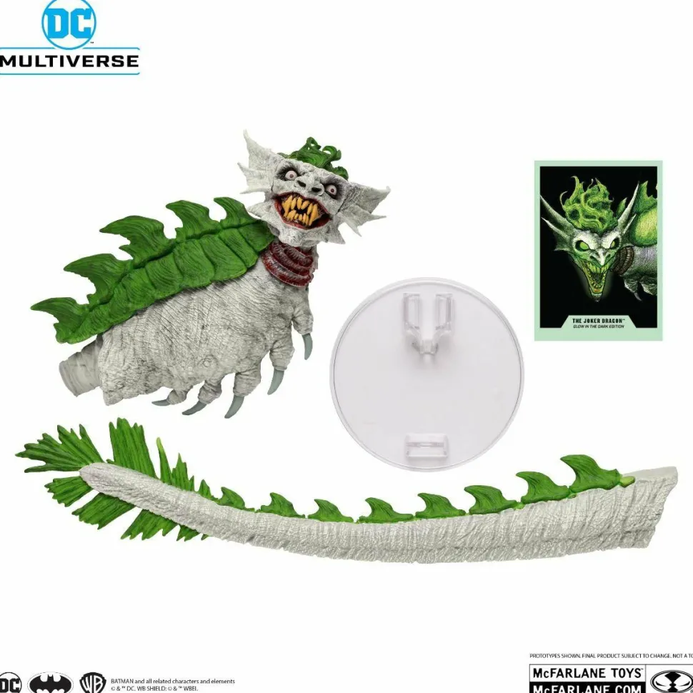 Dark Nights: Metal - The Joker Dragon Glow-in-the-Dark Edition DC Multiverse Gold Label 7" Scale Action Figure
