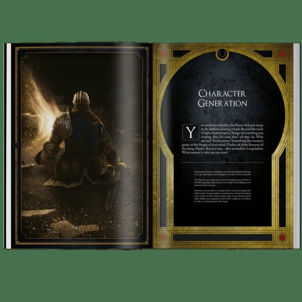 Dark Souls - The Roleplaying Game Core Rulebook Hardcover Book