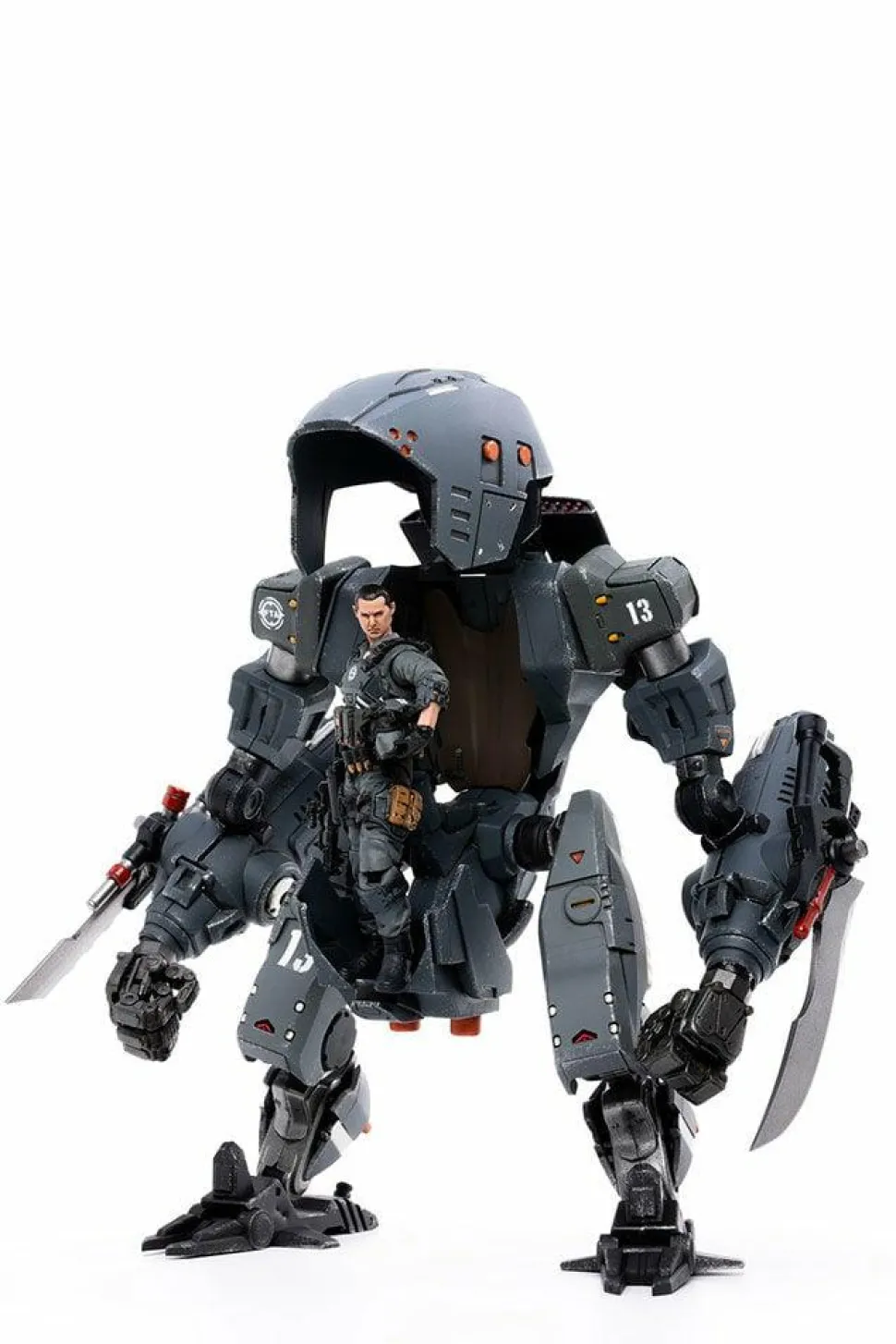 Dark Source - North Firehammer Assault Mech 7” Action Figure