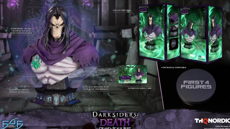 Darksiders - Death Grand Scale 14” Bust