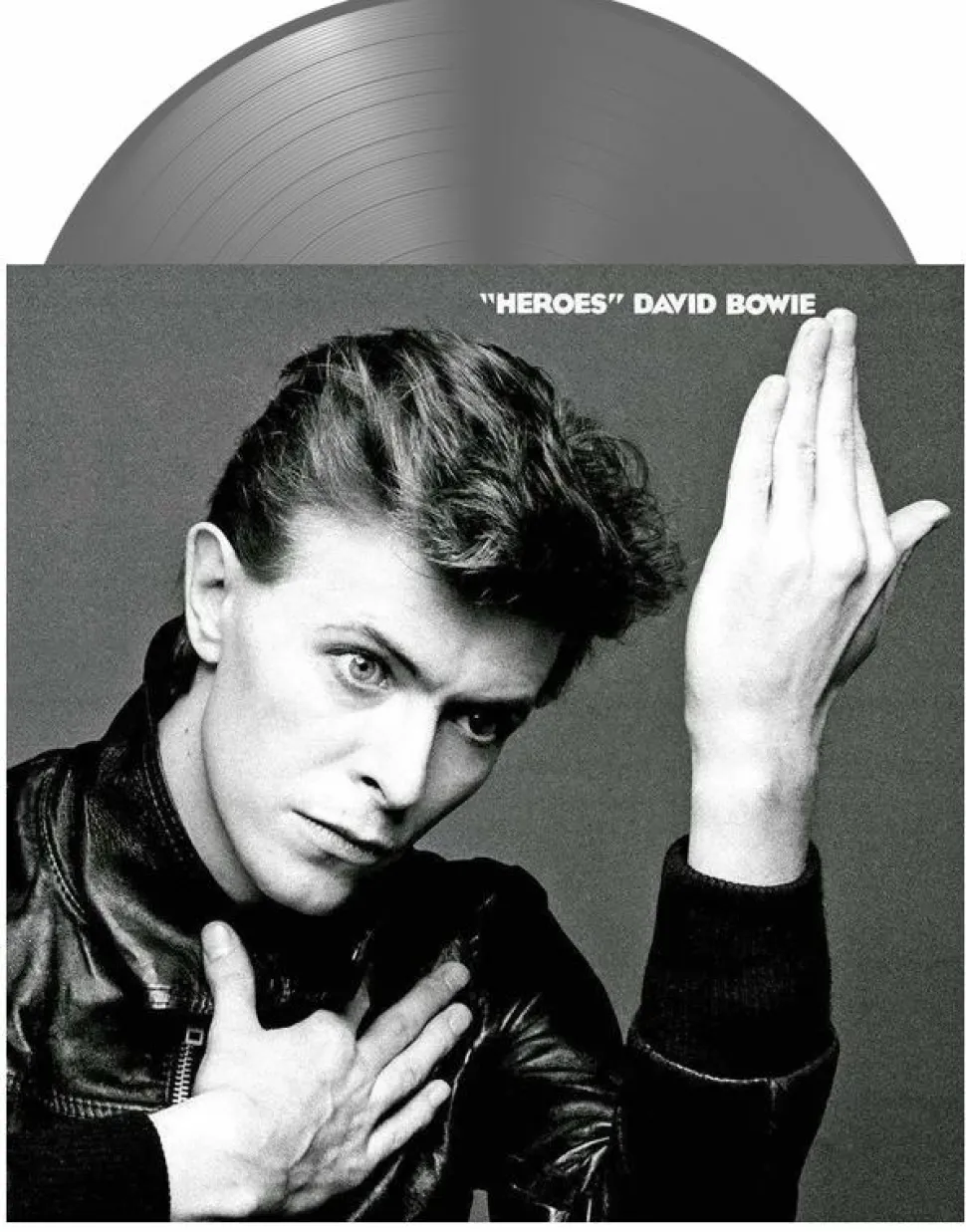 David Bowie - "Heroes" 45th Anniversary LP Vinyl Record (Grey Coloured Vinyl)