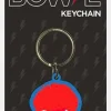 David Bowie - Ziggy Stardust Rubber Keychain