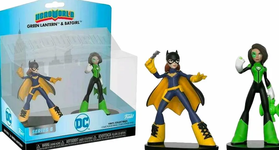 DC Comics - Batgirl & Green Lantern Hero World Vinyl Figure 2-Pack