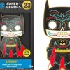 DC Comics - Batman Day of the Dead Glow-in-the-Dark 4" Enamel Pop! Pin