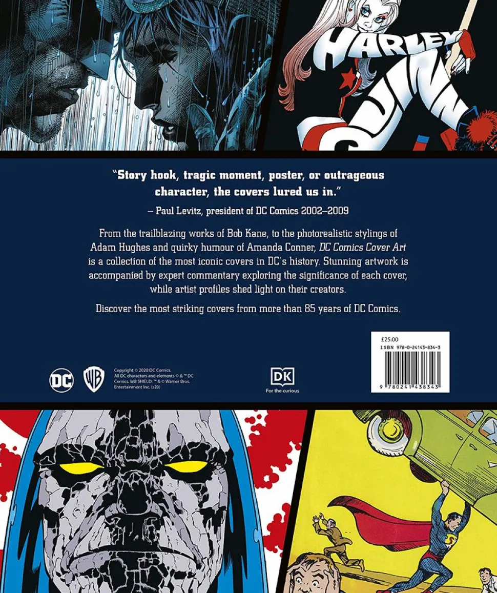DC Comics - DC Comics Cover Art: 350 of the Greatest Covers in DC's History Hardcover Book