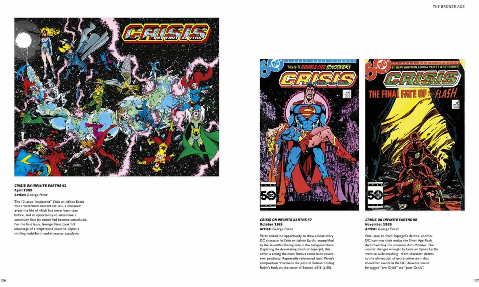 DC Comics - DC Comics Cover Art: 350 of the Greatest Covers in DC's History Hardcover Book