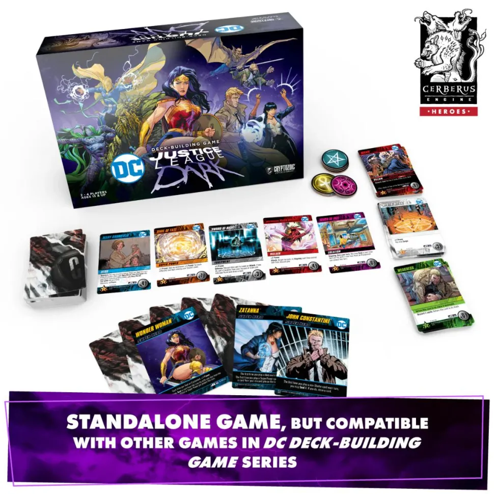 DC Comics - Deck-Building Game Justice League Dark Core Card Game