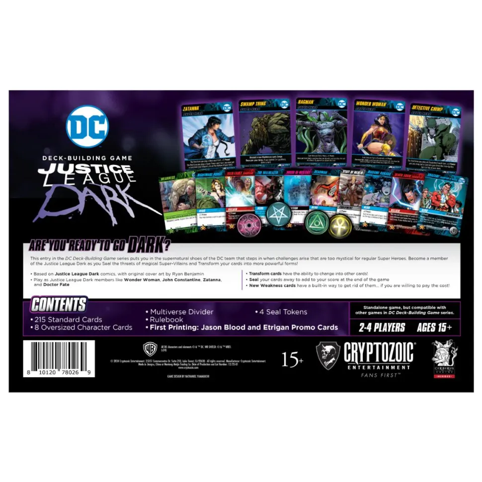 DC Comics - Deck-Building Game Justice League Dark Core Card Game