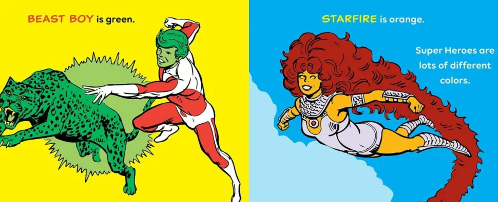 DC Comics - Diversity Is A Superpower Board Book Hardcover