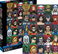 DC Comics - Faces 1000 Piece Jigsaw Puzzle