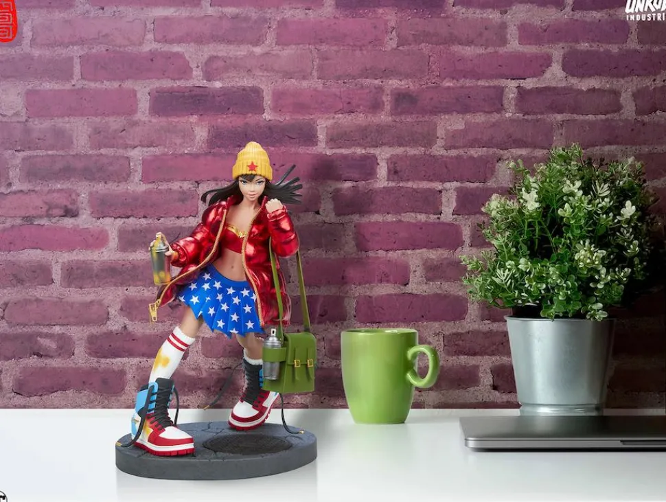 DC Comics - Hype Girl (Wonder Woman) by Designer Mimi Yoon 12" Statue