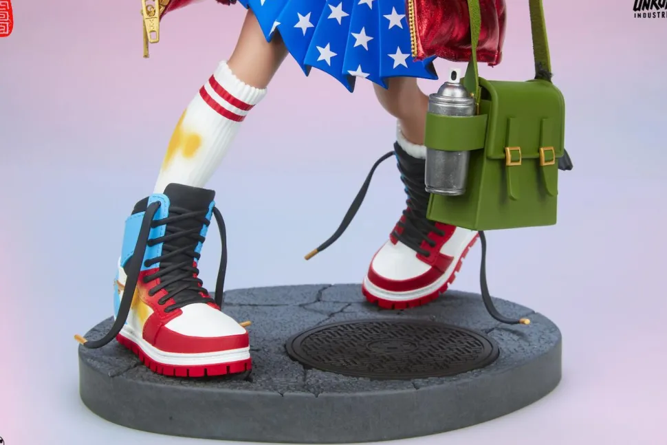 DC Comics - Hype Girl (Wonder Woman) by Designer Mimi Yoon 12" Statue
