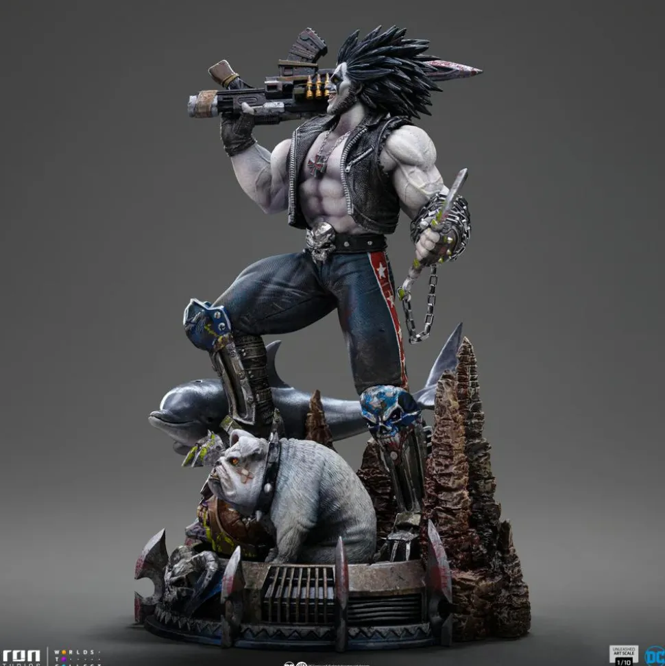DC Comics - Lobo Unleashed 1/10th Scale Statue