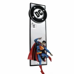 DC Comics - Superman Comic Book Corner Box 17.75" Wall Art Statue