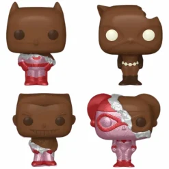 DC Comics - Valentines 2024 (Chocolate) Pocket Pop! Box 4-Pack