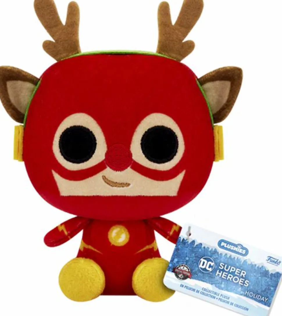 DC Super Heroes - The Flash Holiday Dash Plushies 4" Plush