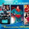 DC Super Heroes - The Multiverse Unfolds Hardcover Book