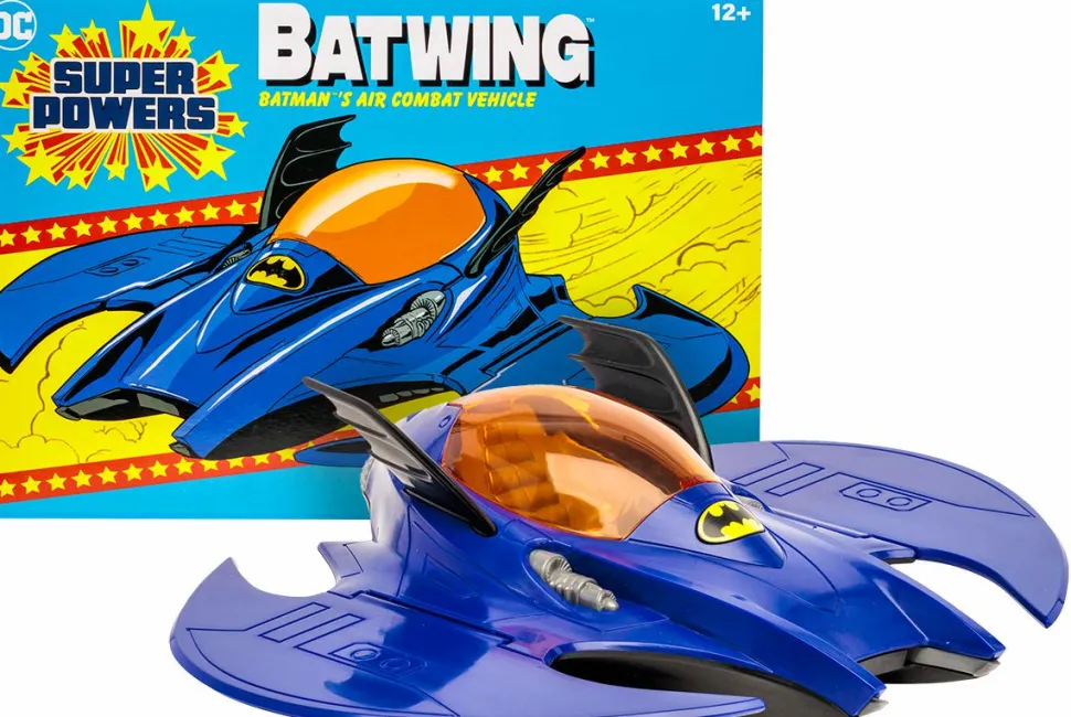 DC Super Powers - Batwing DC Retro 4” Scale Action Figure Vehicle