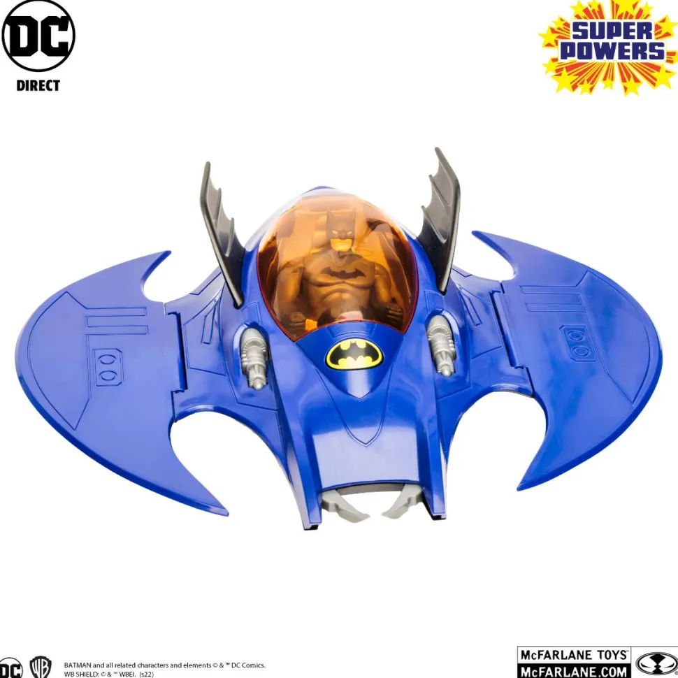 DC Super Powers - Batwing DC Retro 4” Scale Action Figure Vehicle