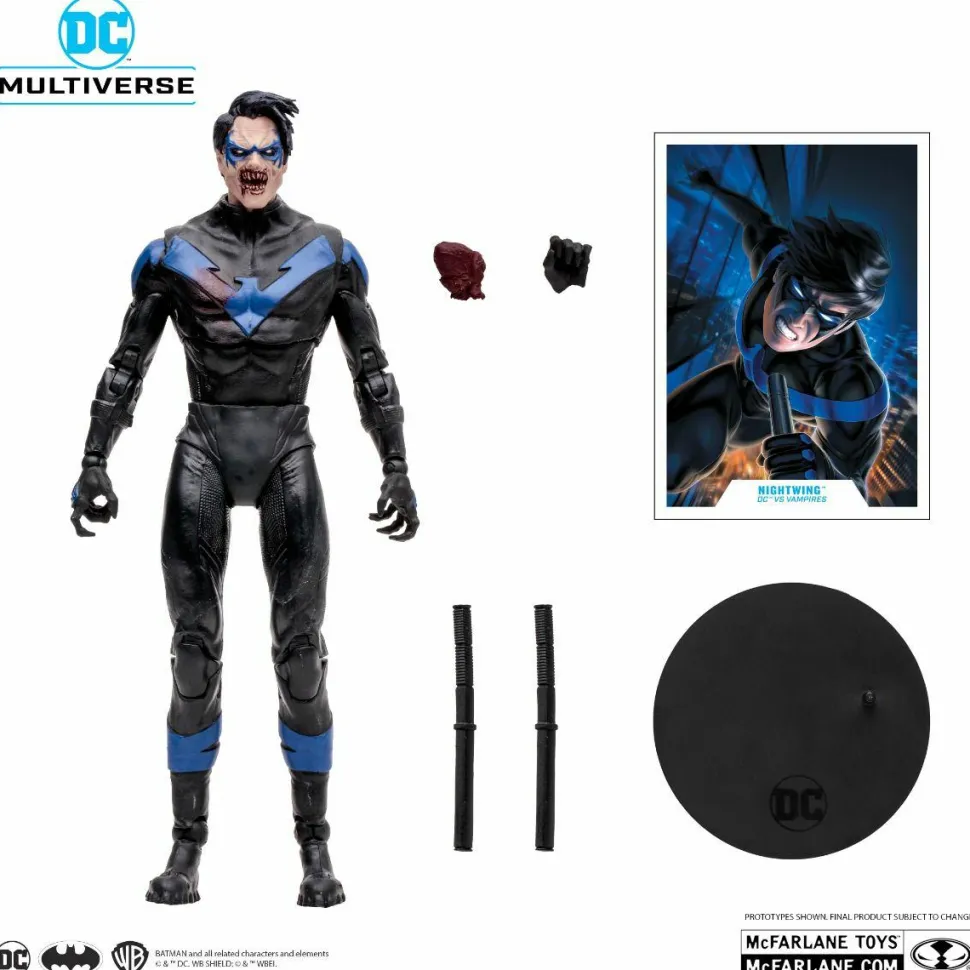 DC vs. Vampires - Nightwing DC Multiverse Gold Label 7" Scale Action Figure