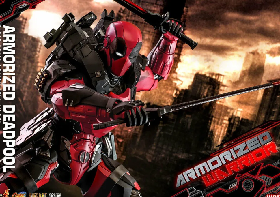 Deadpool - Armorized Deadpool Armorized Warrior Collection 1/6th Scale Die-Cast Hot Toys Action Figure