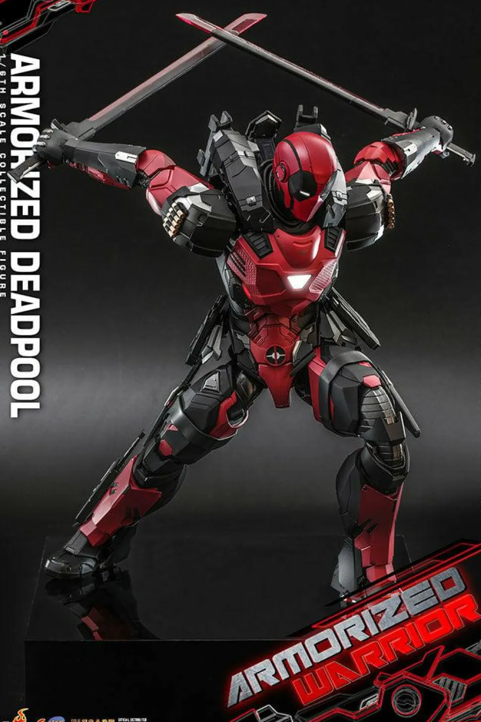Deadpool - Armorized Deadpool Armorized Warrior Collection 1/6th Scale Die-Cast Hot Toys Action Figure