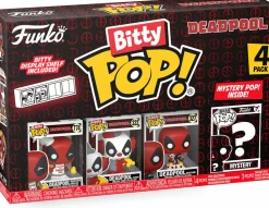 Deadpool - Deadpool (Backyard Griller), Deadpool (Clown), Deadpool (Bedtime) & Mystery Bitty Pop! Vinyl Figure 4-Pack