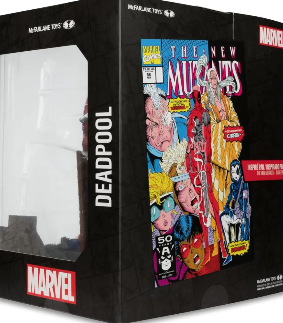 Deadpool - Deadpool (The New Mutants #98) by Rob Liefeld 1/10th Scale PVC Posed Figure