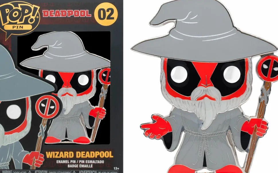 Deadpool - Pandapool & Pals 4" Pop! Enamel Pin Bundle (Set of 4)