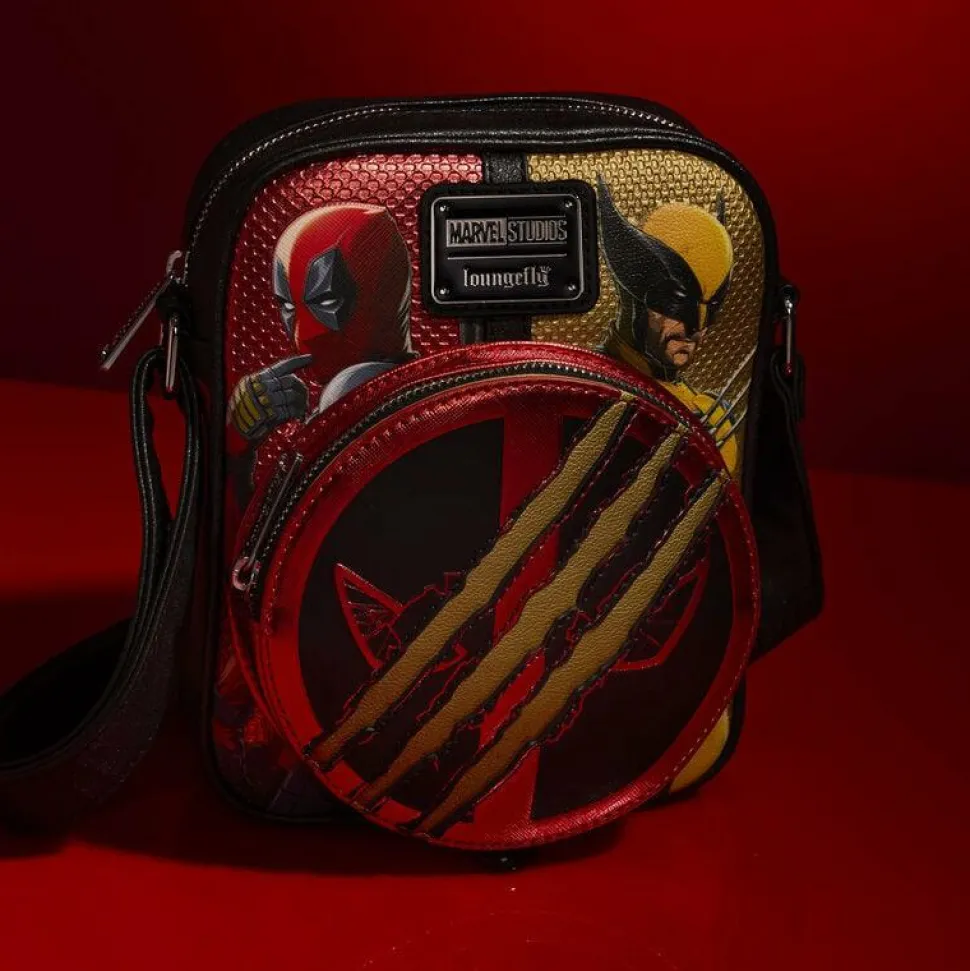 Deadpool & Wolverine (2024) - Deadpool & Wolverine 8" Faux Leather Crossbody Bag