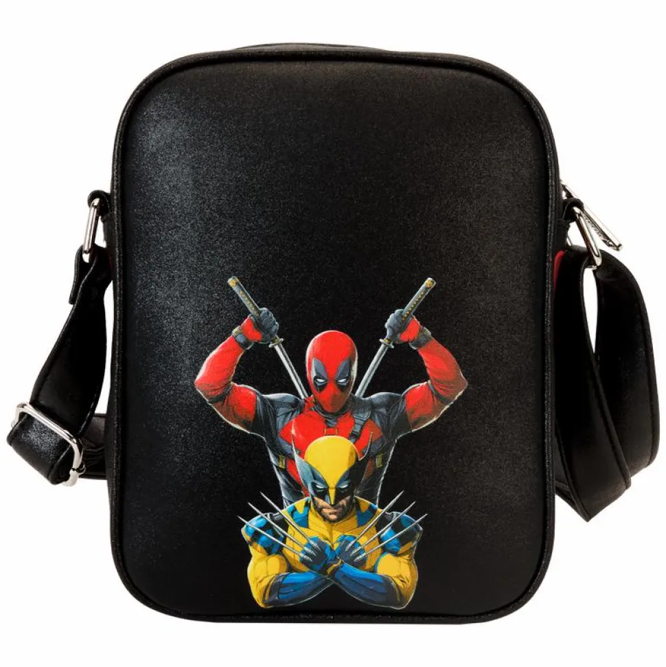 Deadpool & Wolverine (2024) - Deadpool & Wolverine 8" Faux Leather Crossbody Bag