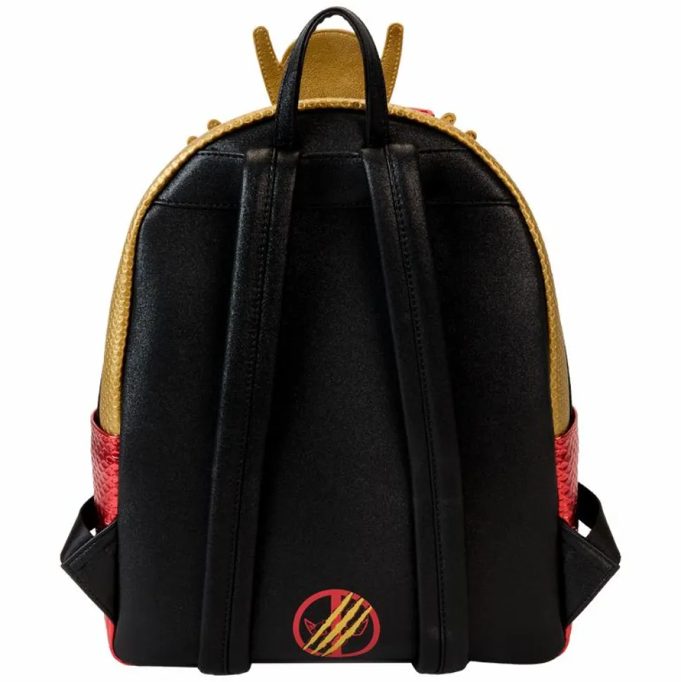 Deadpool & Wolverine (2024) - Deadpool & Wolverine 10" Faux Leather Mini Backpack