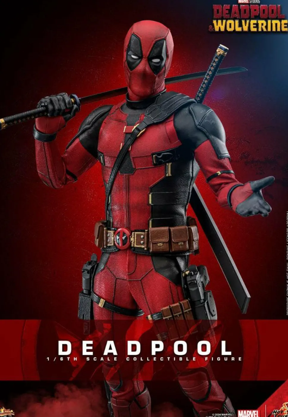 Deadpool & Wolverine (2024) - Deadpool 1/6th Scale Hot Toys Action Figure