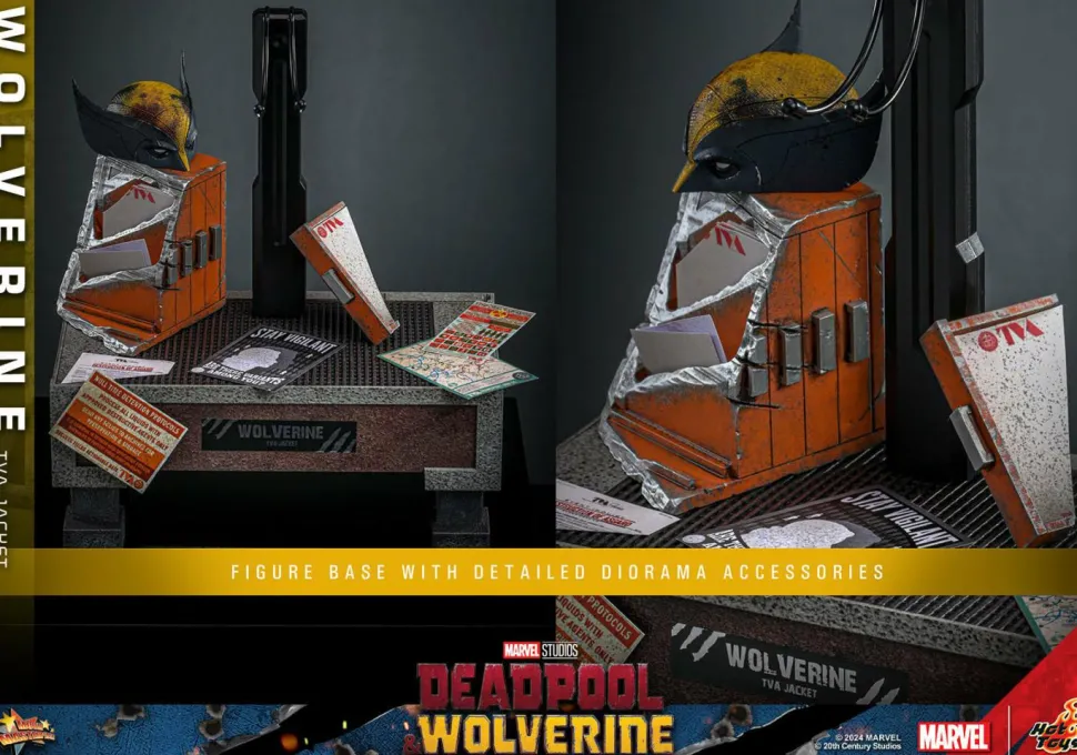 Deadpool & Wolverine (2024) - Wolverine (TVA Jacket Version) 1/6th Scale Hot Toys Action Figure