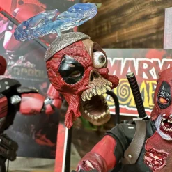 Deadpool - Zombie Deadpool & Armorized Deadpool Armorized Warrior Collection 1/6th Scale Hot Toys Action Figure Bundle (Set of 2)