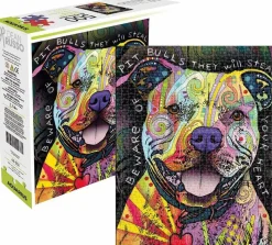 Dean Russo - Pit Bull 500 Piece Jigsaw Puzzle