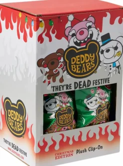 Deddy Bears - Christmas Edition Deddy Bears Mystery Mini Blind Bag Plush Clip-On (Display of 20)