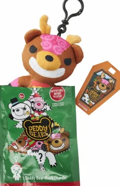 Deddy Bears - Christmas Edition Deddy Bears Mystery Mini Blind Bag Plush Clip-On (Display of 20)