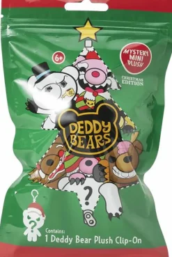 Deddy Bears - Christmas Edition Deddy Bears Mystery Mini Blind Bag Plush Clip-On (Display of 20)