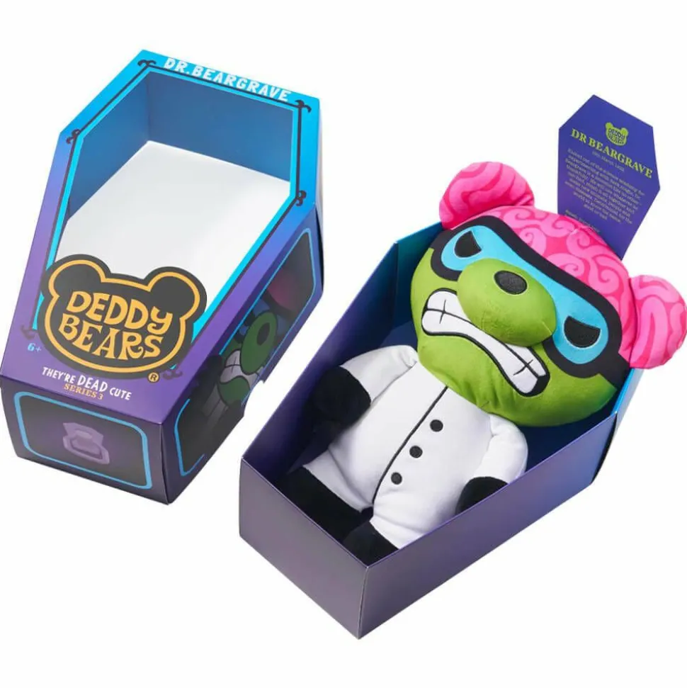 Deddy Bears - Dr. Beargrave in Coffin 12" Plush (Series 3)