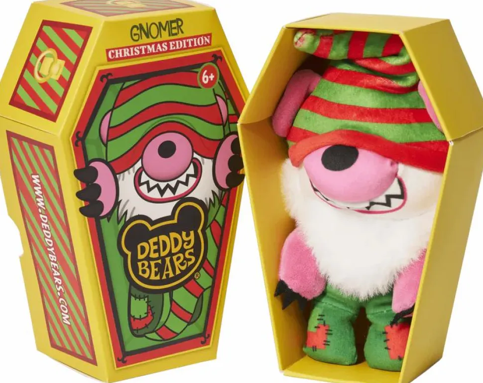 Deddy Bears - Gnomer in Coffin Christmas Edition 5" Plush