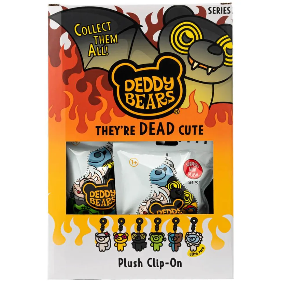 Deddy Bears - Series 2 Deddy Bears Mystery Mini Blind Bag Plush Clip-On (Display of 20)
