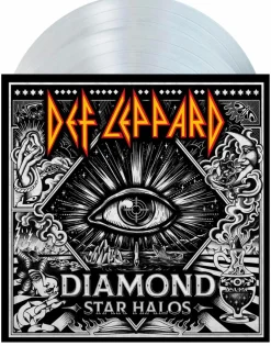 Def Leppard - Diamond Star Halos 2xLP Vinyl Record (Indie Exclusive Clear Vinyl)