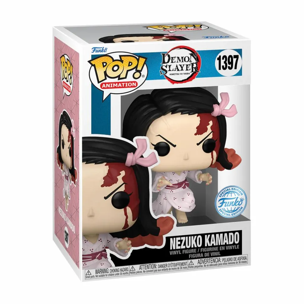 Demon Slayer - Nezuko Kamado Leaping Pop! Vinyl Figure