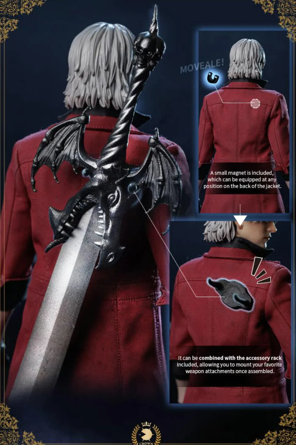 Devil May Cry - Dante Deluxe 1/6th Scale Action Figure