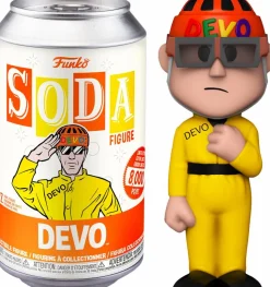 Devo - Satisfaction Vinyl SODA Figure in Collector Can